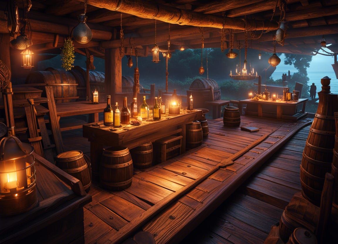 Pirate Cove Celebration Under the Stars