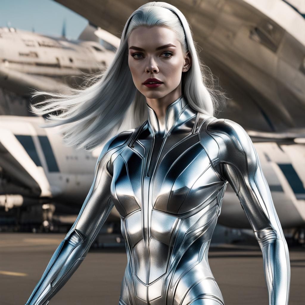 Anya Taylor Joy as the Silver Surfer