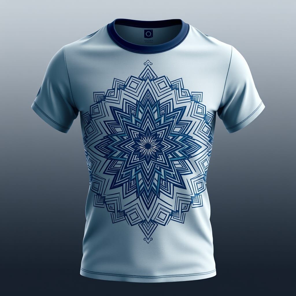 Modern Geometric Art in Minimalist Style