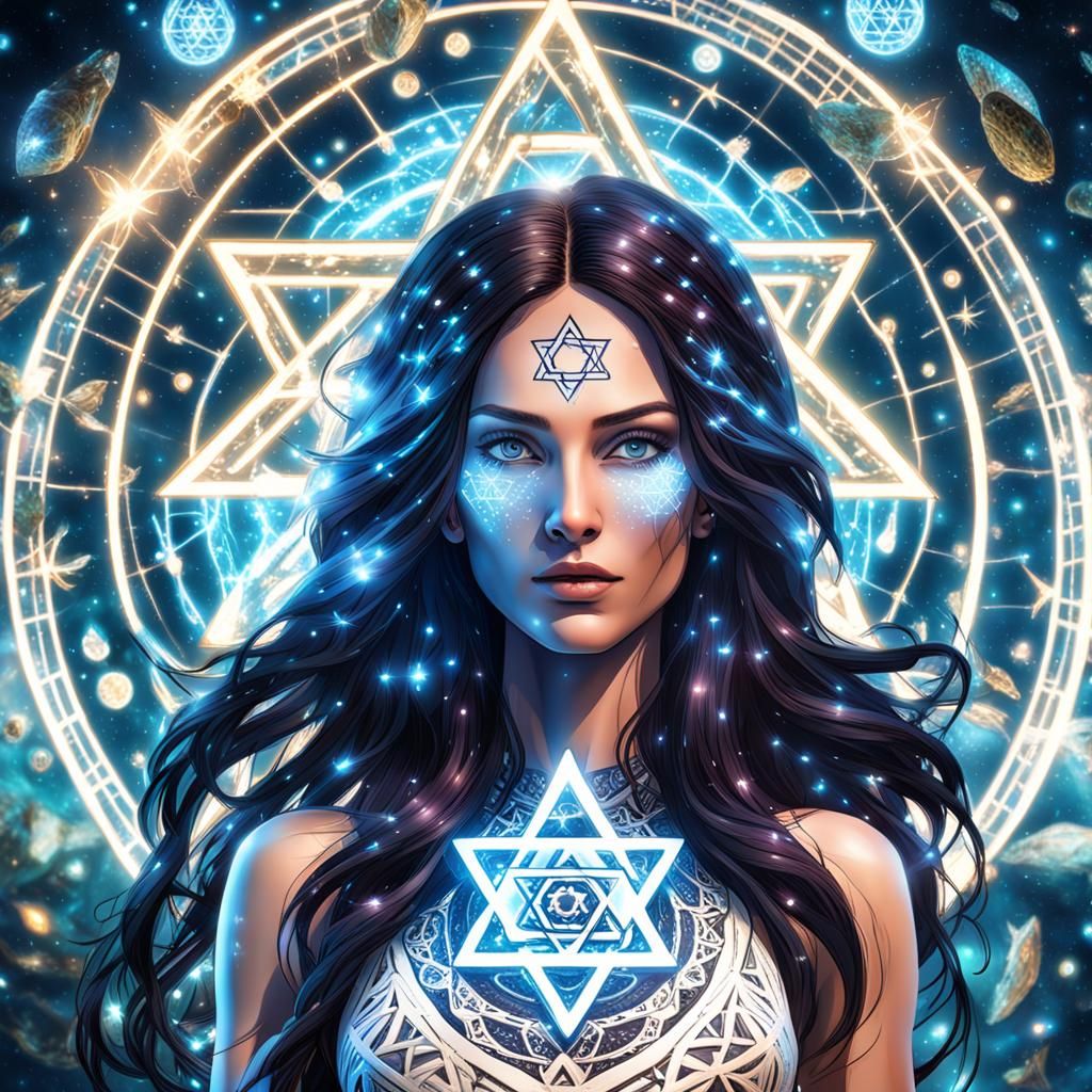 Star of David Avatar in Fantasy Biome