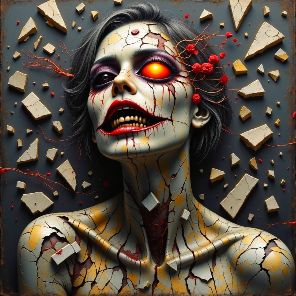 Soul Crushed in a Dark Cosmic Landscape