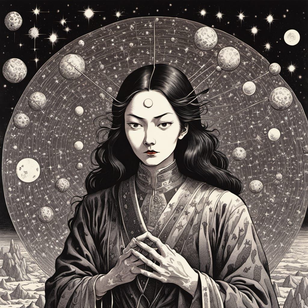 Mind Creator in Retro Comic Book Style