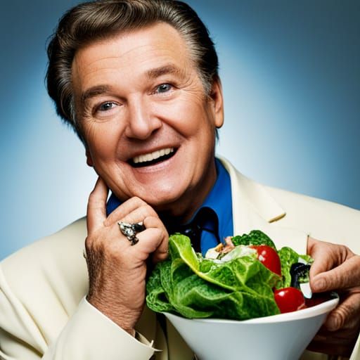 Liberace Laughing: A Professional Portrait