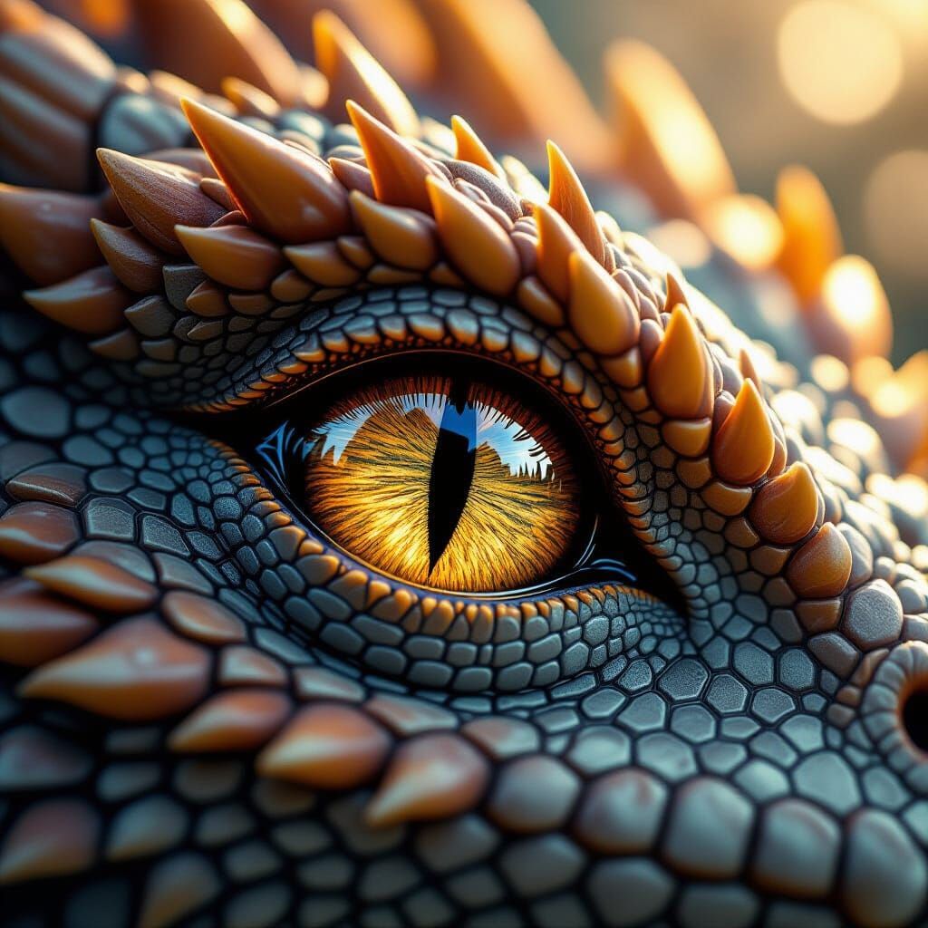 Dragon's Eye: Hyperrealistic Macro Photography in 8K