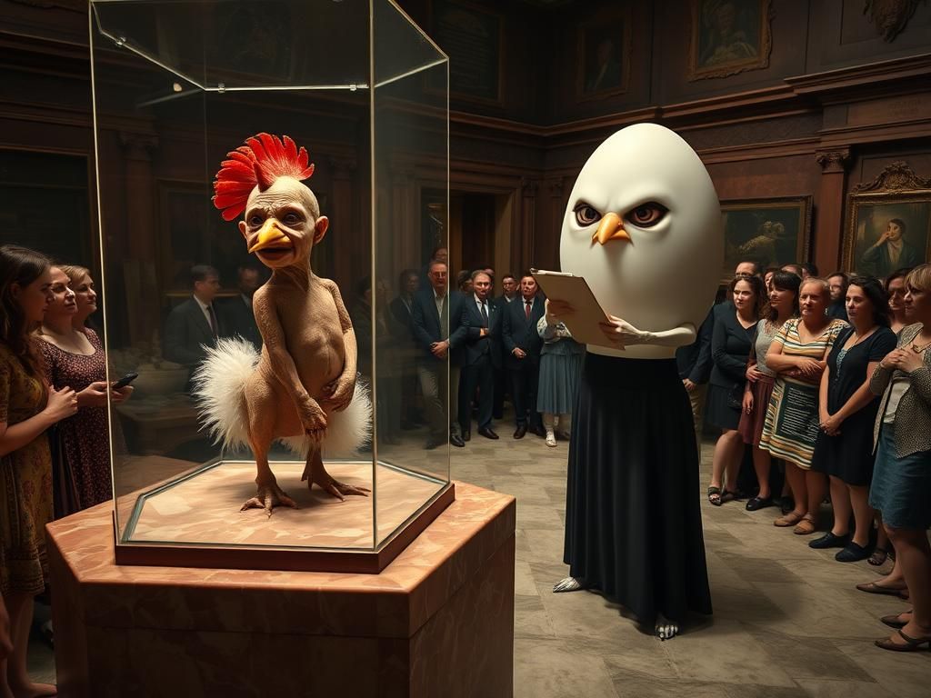 At The Mütter Museum, Doris HATED the Hühnermensch "Chicken-man" exhibit