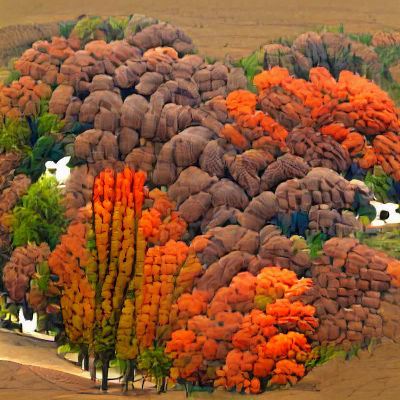 Autumn Trees in Vibrant Colors