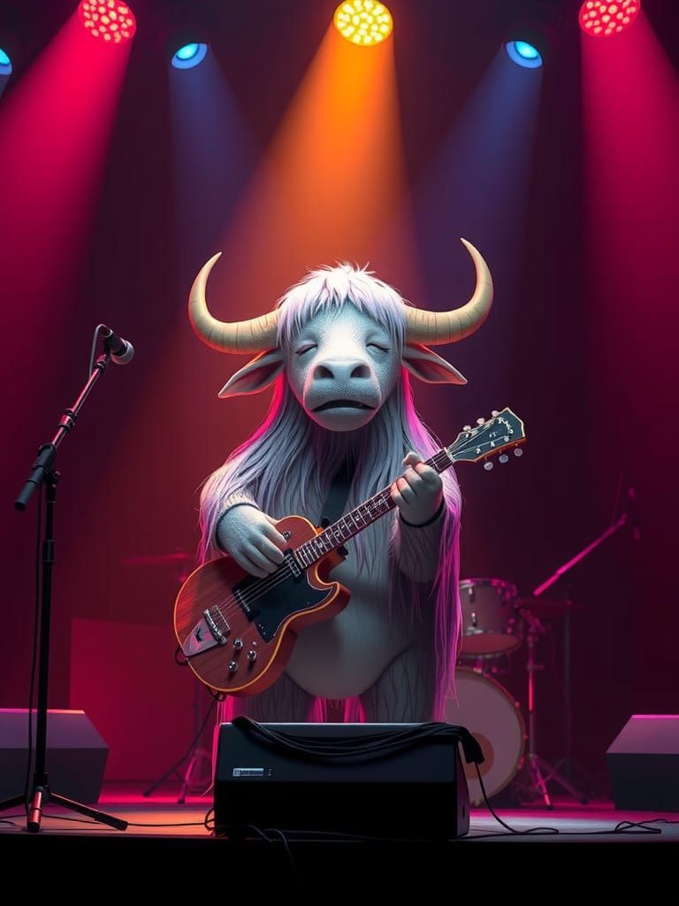 Fleetwood Yak Performing Live: Elastic Reality CGI