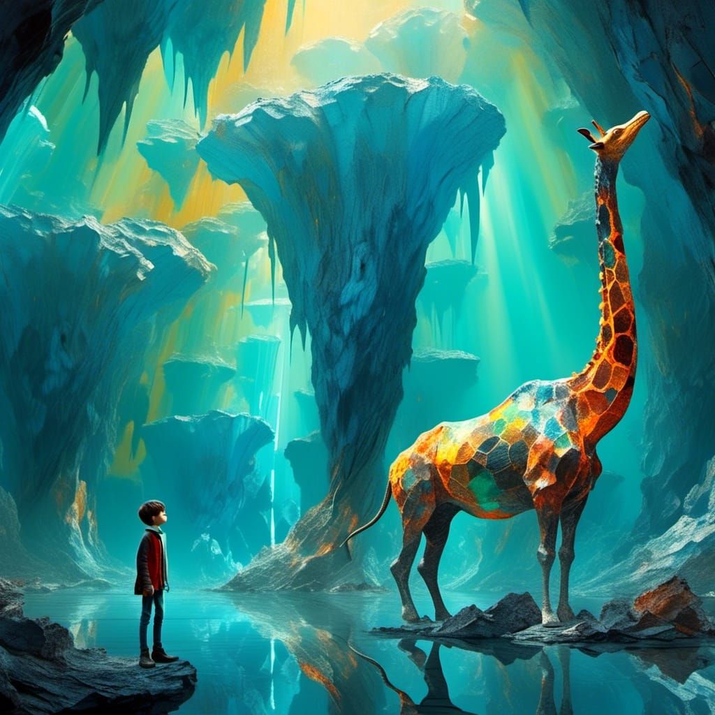 Wooden Giraffe