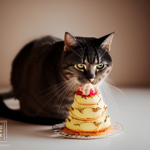 Cat Cake: Professional Photography