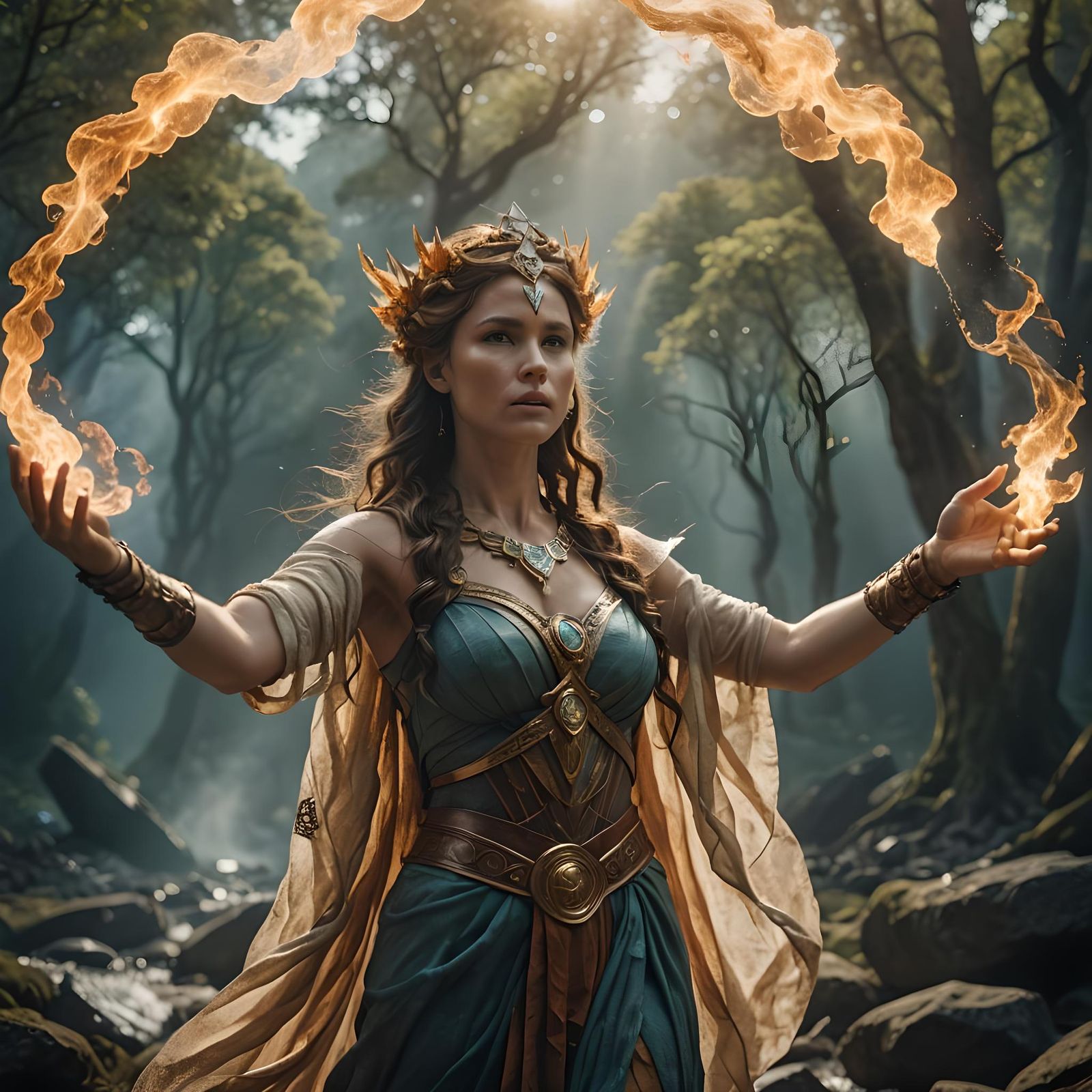 Goddess of the Elements: Cinematic Film Still