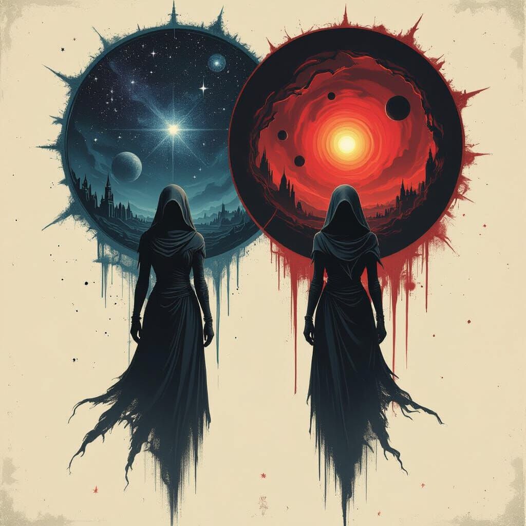 Figures Between Gothic and Apocalyptic Realms