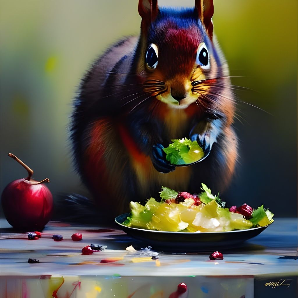 Squirrel supper