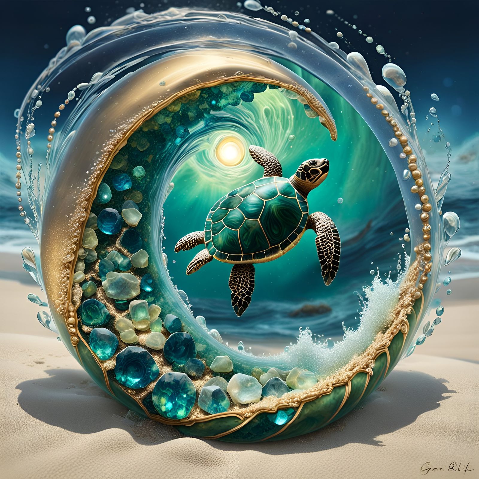 Turtle Beach 🐢🏖️🌊✨