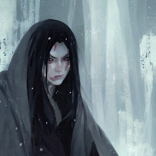 Sinister Yuki Onna Artwork