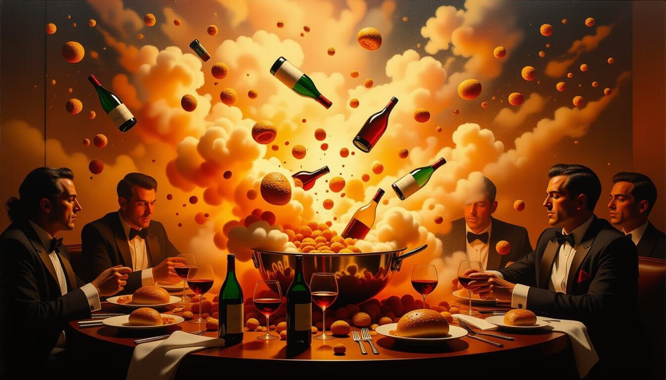 Wall Street Excess: Chaotic Greed and Decadence