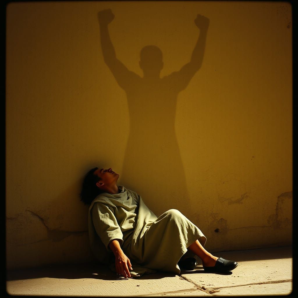 Victorious Shadow in Tattered Splendor