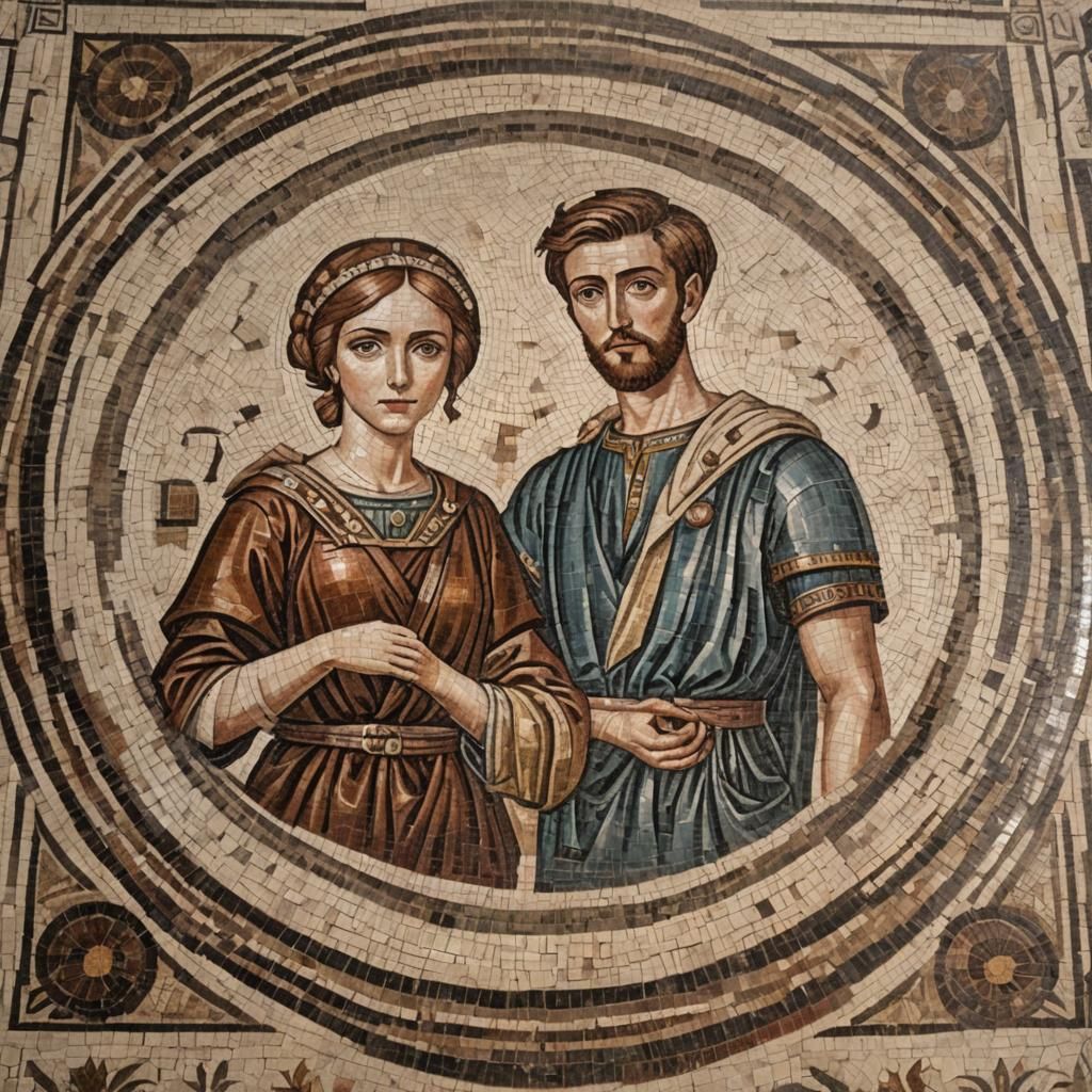 Amy and Rory: Mosaic No. 2