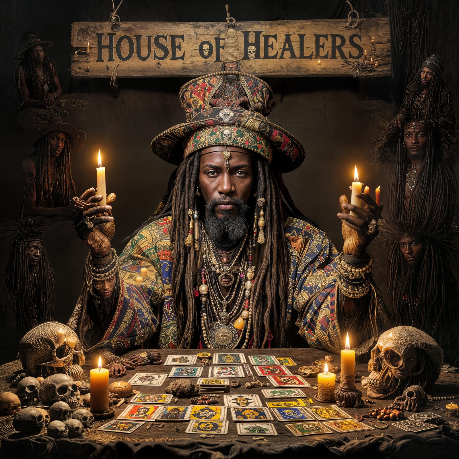 New Orleans Voodoo Priest in Congo Square