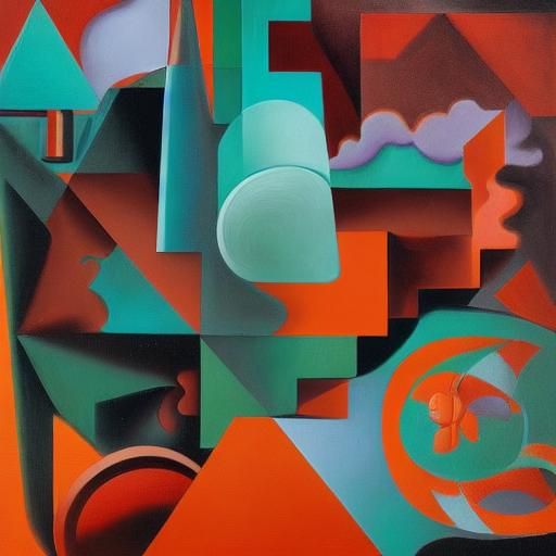 Surreal World: A Pop Art Digital Illustration