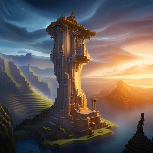 Minecraft Dimensions Combined with Void Tornado