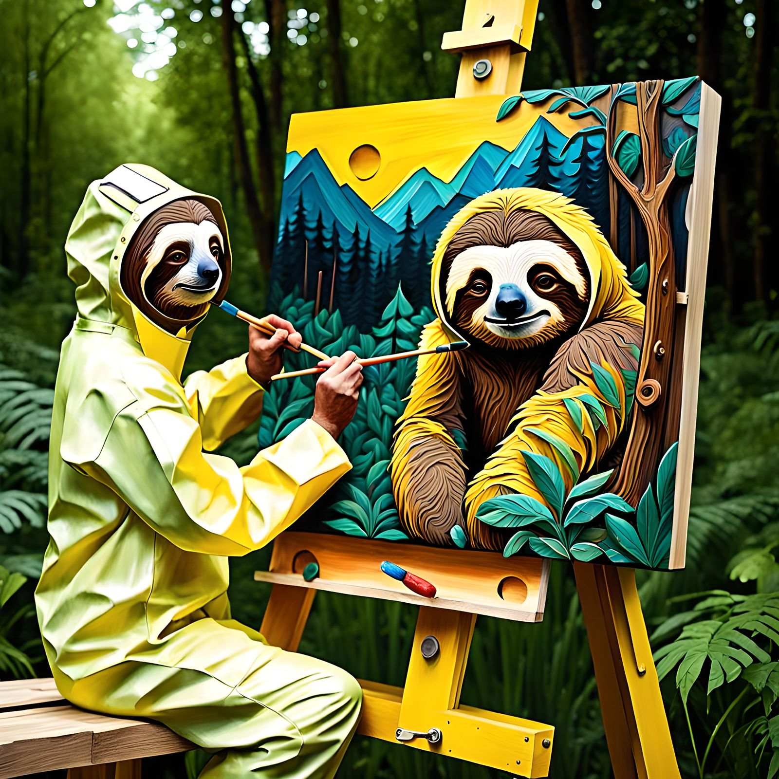 Sandbwoy., AI Artist Homage, Masterplayer