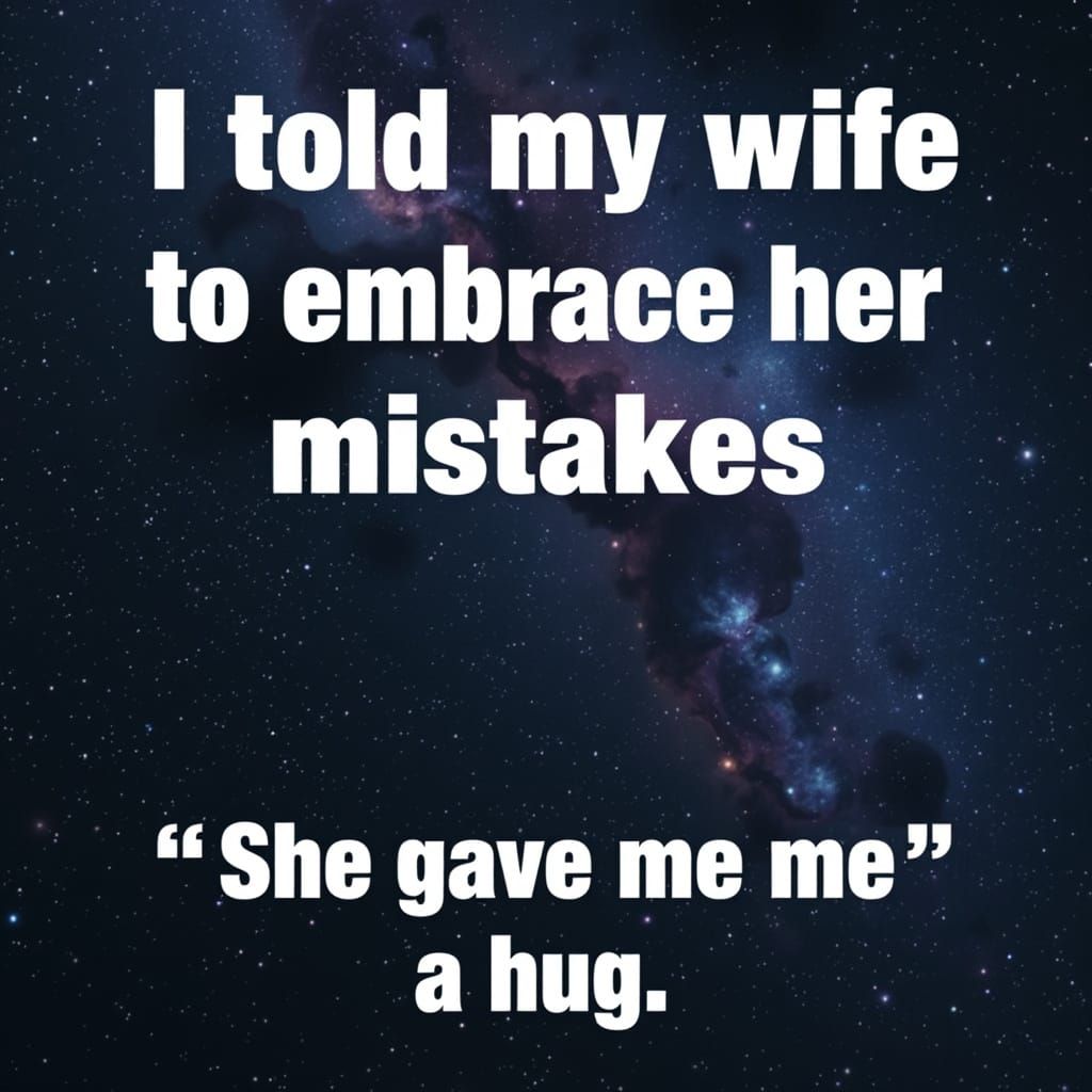 Inspirational Text on Cosmic Nebula Background