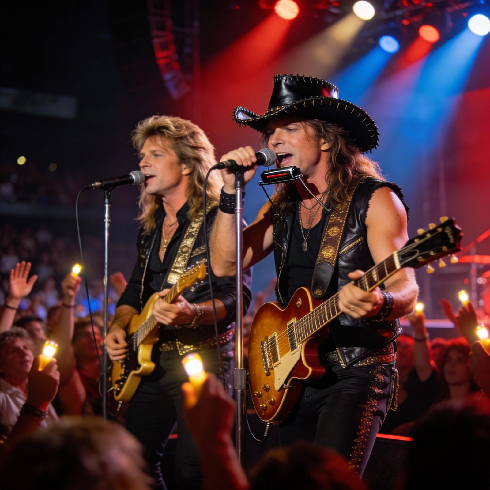 Bon Jovi Concert 1986: Richie Sambora Uses Talk Box