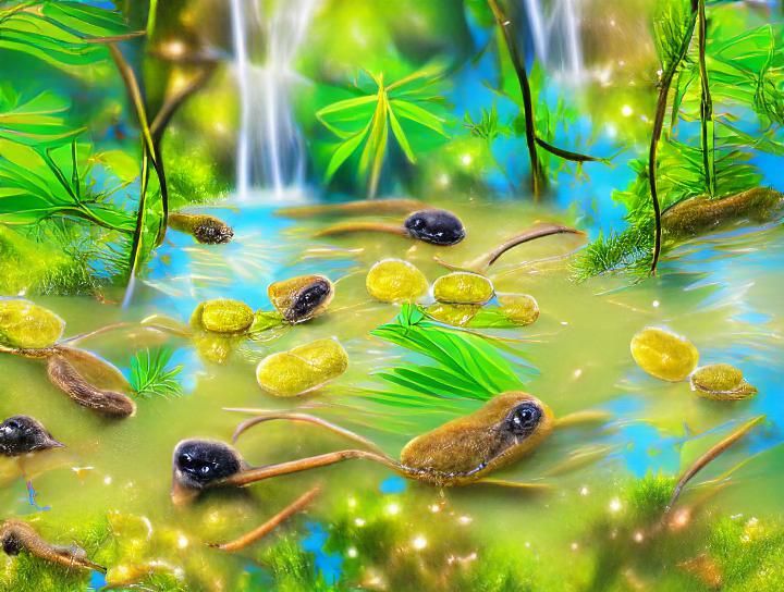 Water Lilies in Bloom