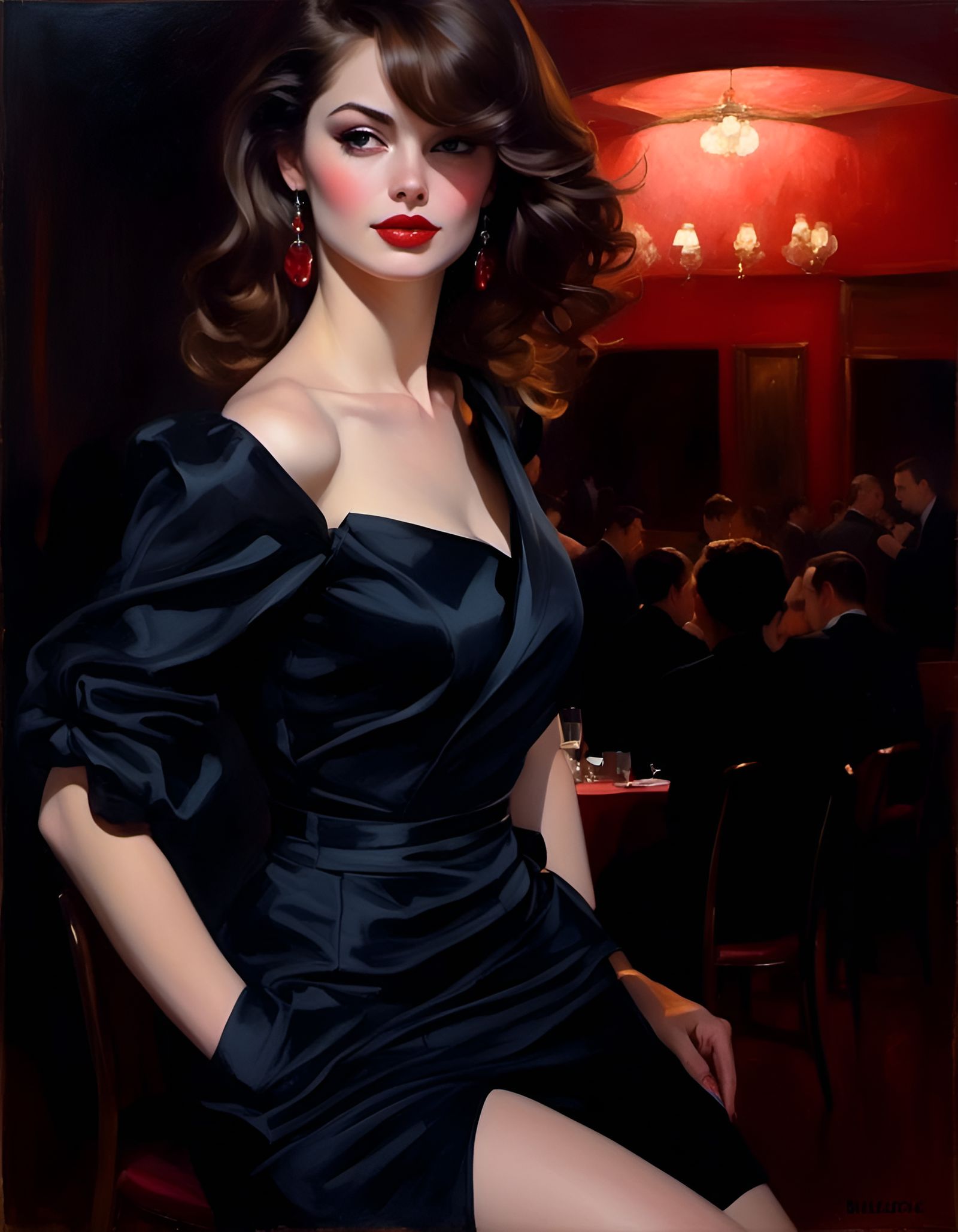 AI-Generated Image of a Beautiful Woman