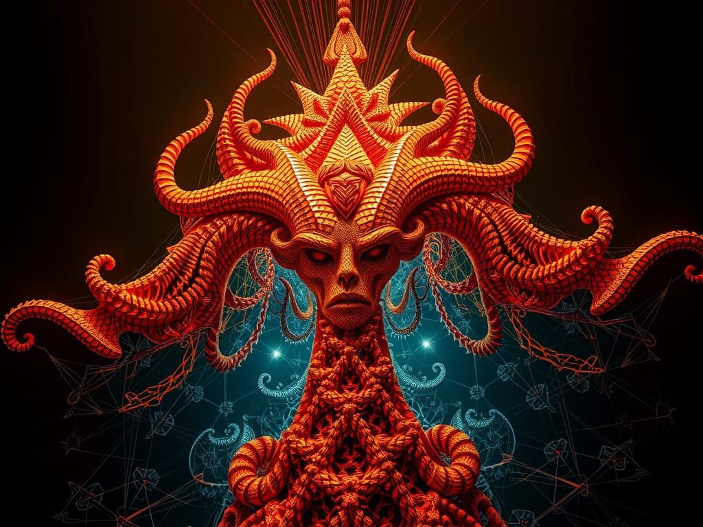 Lightbolge in Voodoo Weave Baphomet