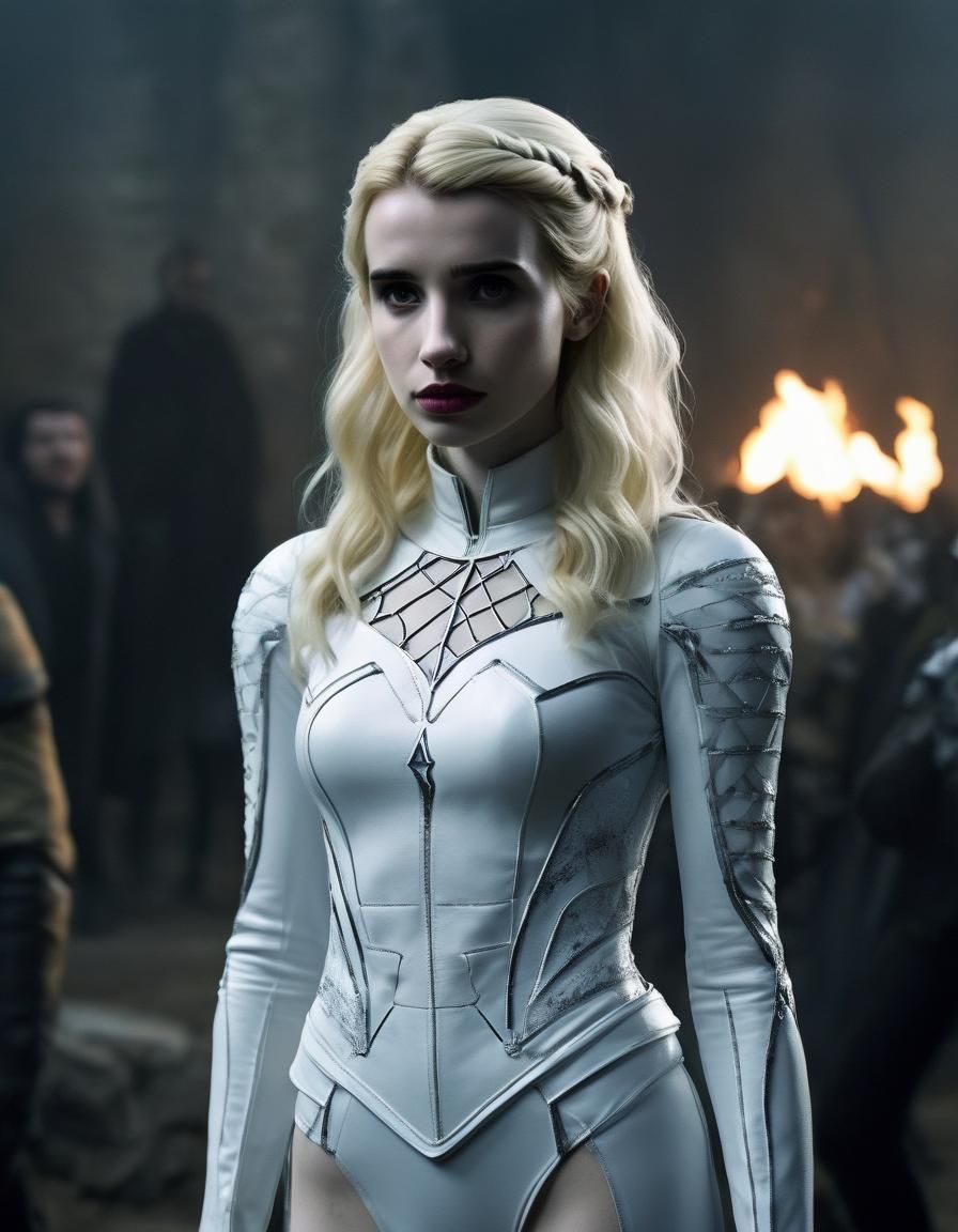 Emma Roberts as Emma Frost in Cinematic Style