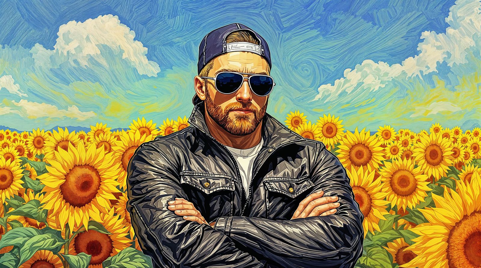 Vincent Van Gogh in a Modern Twist