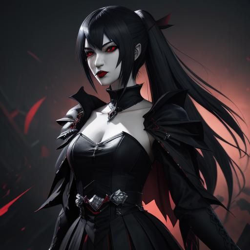 Vampire Attack: 3D Anime Art