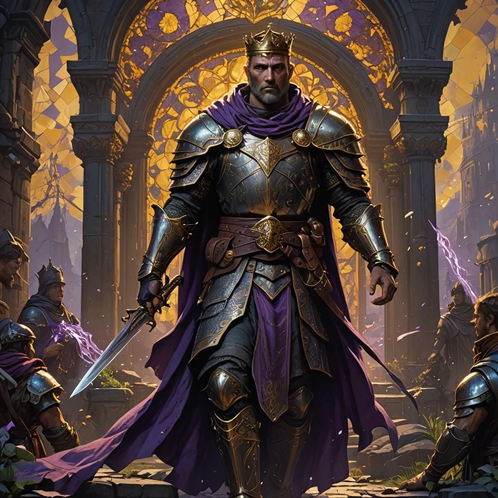 King Arthur: Dark Fantasy Concept Art