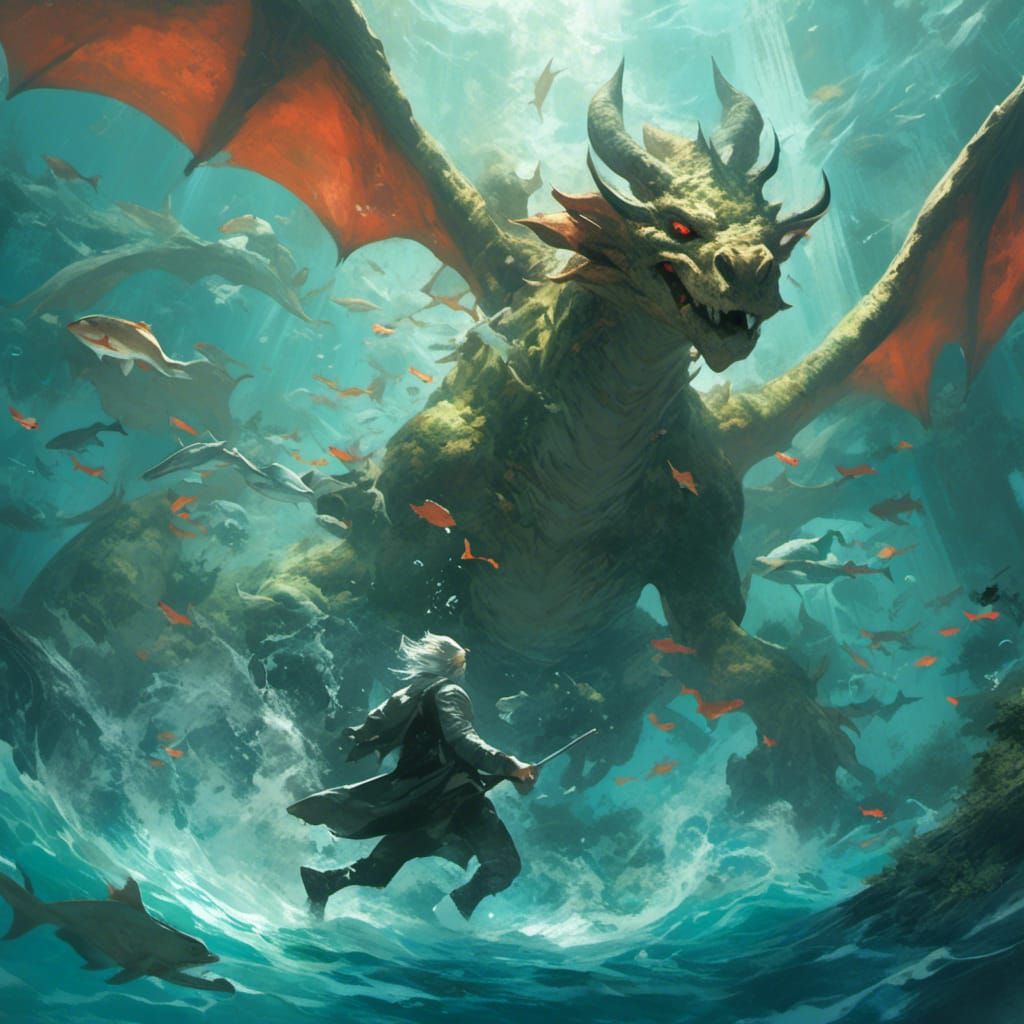 Yoda's Underwater Dragon Fight: Endless Melody