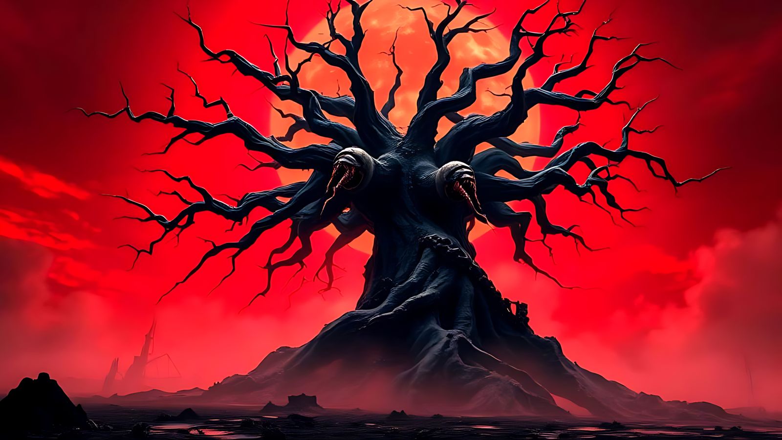 Sentient monster tree