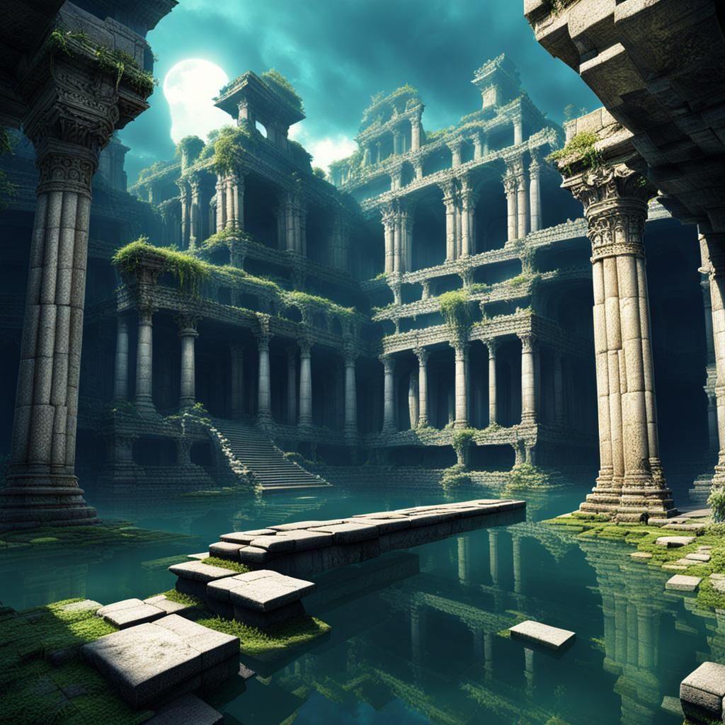 Fallen Lemuria: Ancient Kingdom Ruins