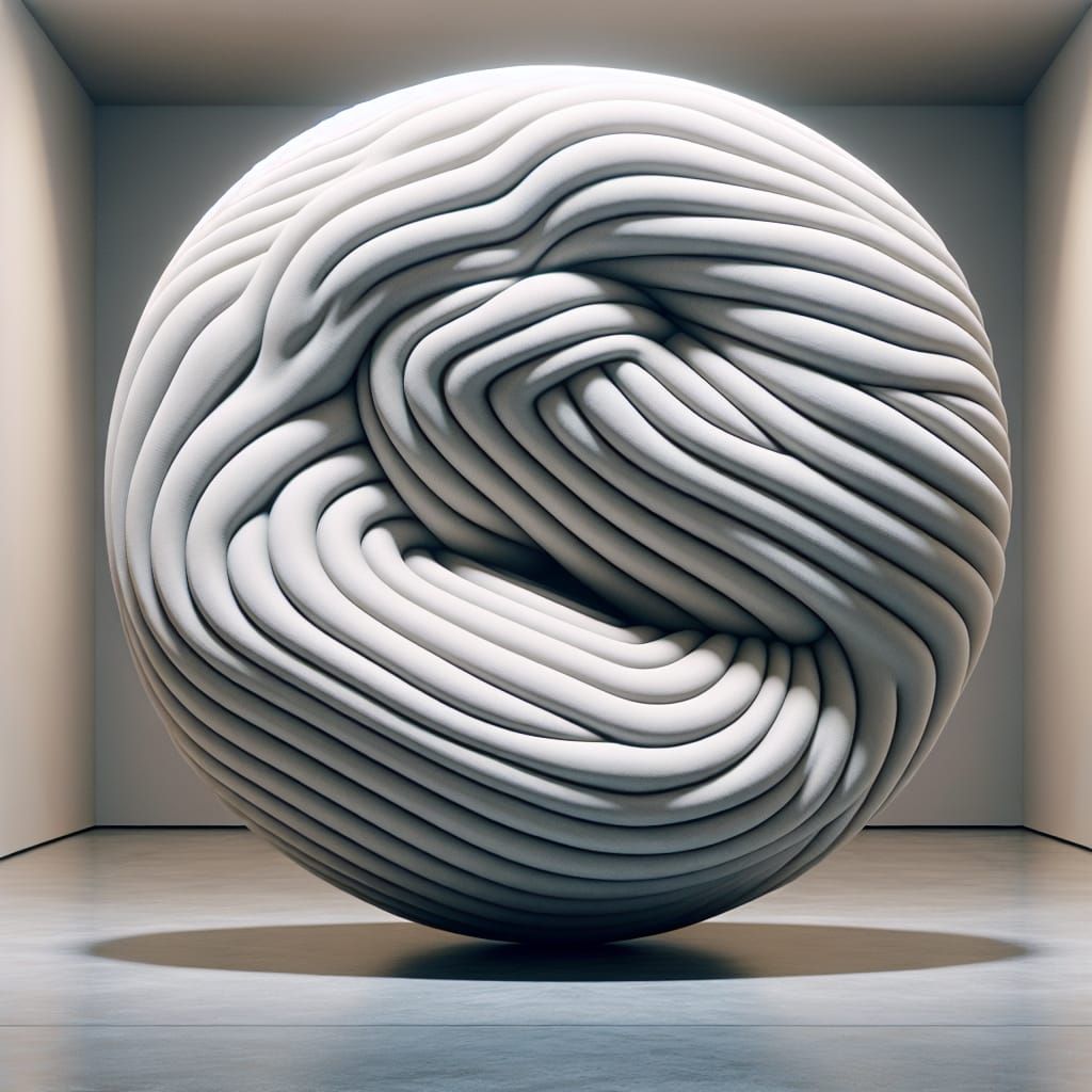 Surreal Minimalist Sculpture Hides Human Form
