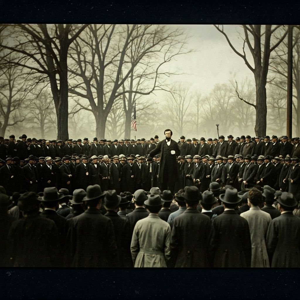 Lincoln's Gettysburg Address: 1917 Silent Film