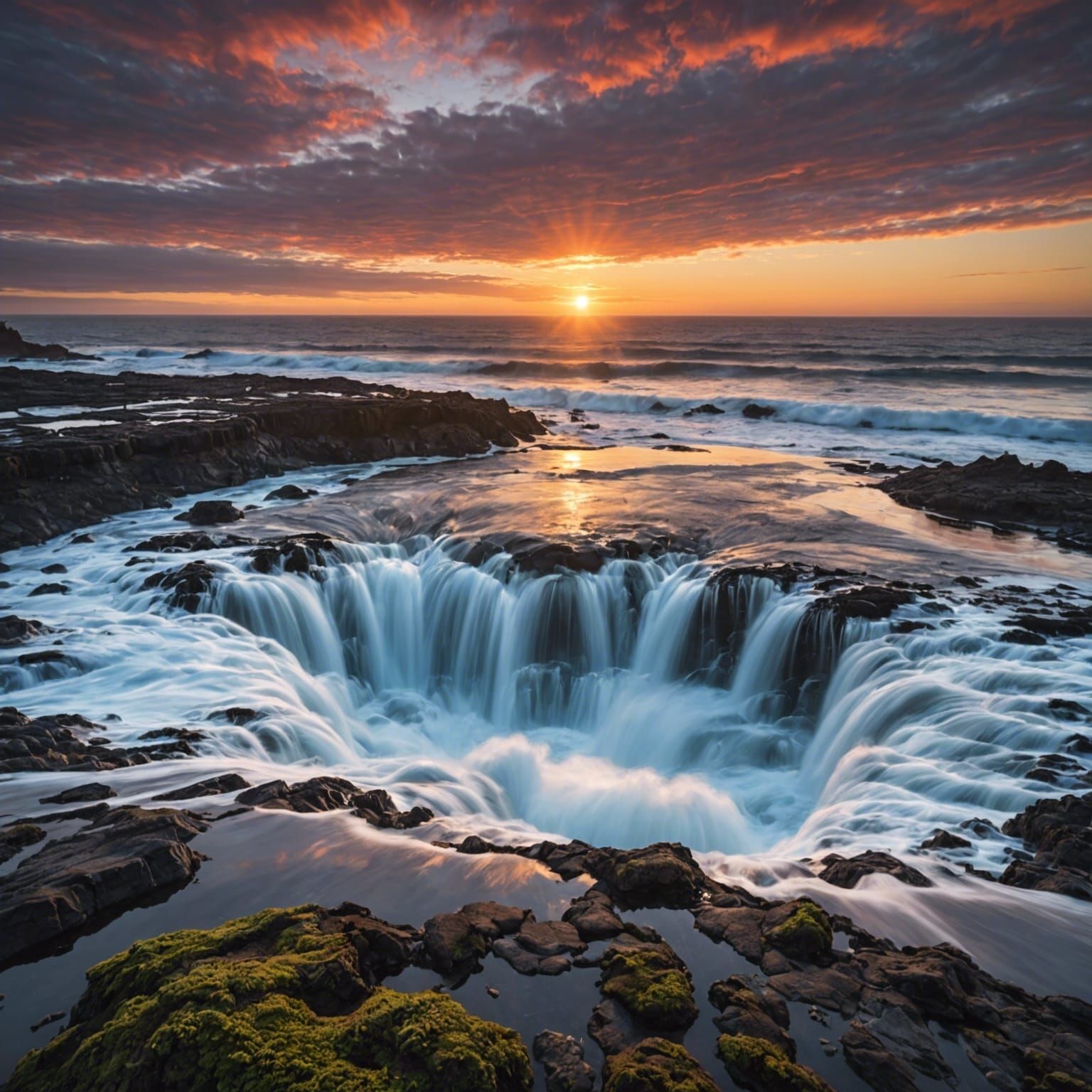 Thor's Well, Oregon: Coastal Wonder