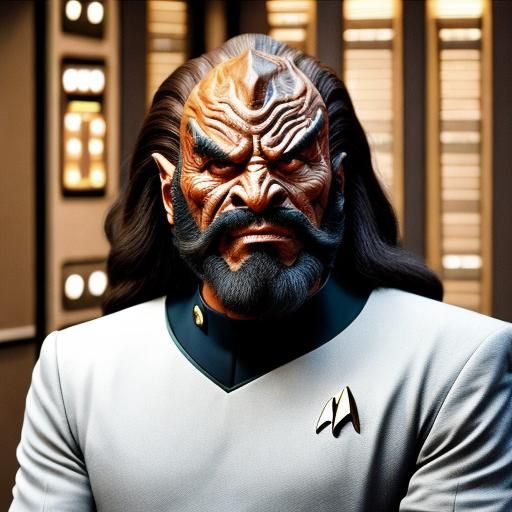 Klingon D-8 Cruiser in Star Trek Style