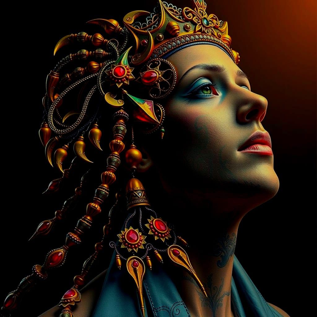 Hyperrealistic Masterpiece of Vivid Colors and Sharp Detail