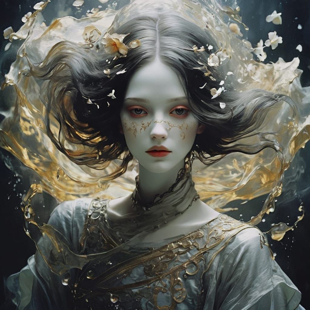 Digital Art by Gabriele Viertel Style