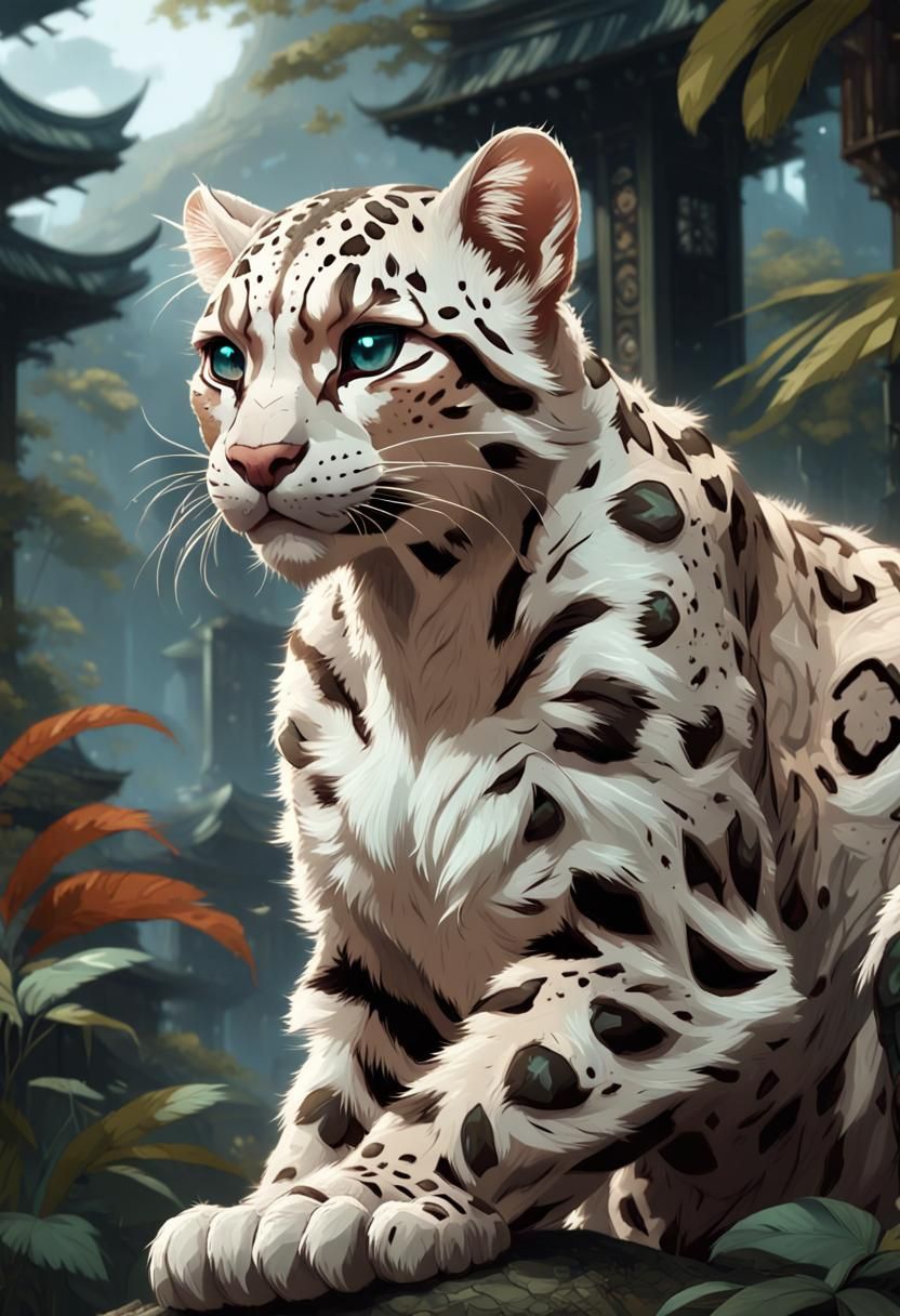 異世界転生 inspired Clouded Leopard
