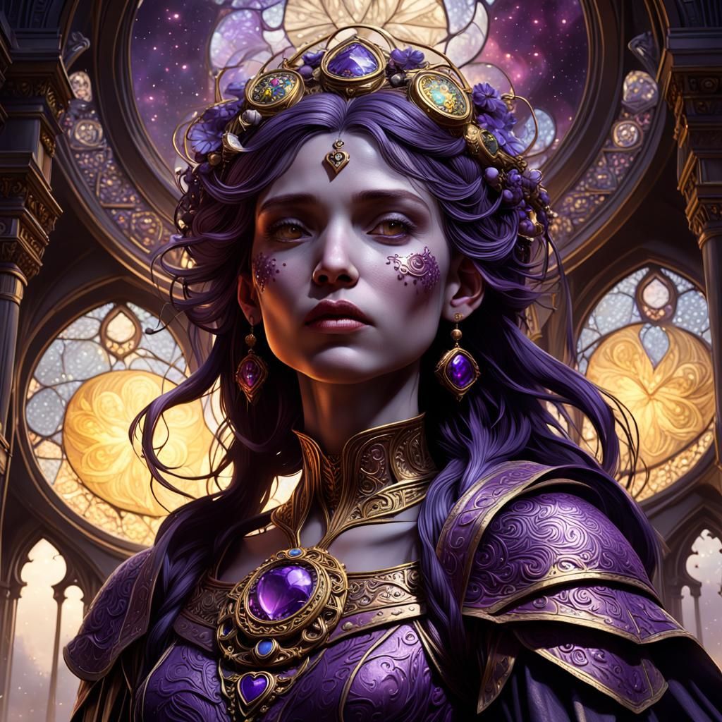 Mother and Child: Dark Fantasy Art in 8K