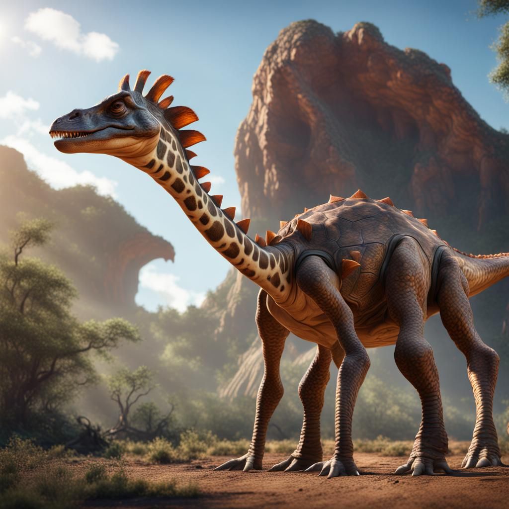 Surreal Hybrid Creature in Detailed Matte Painting