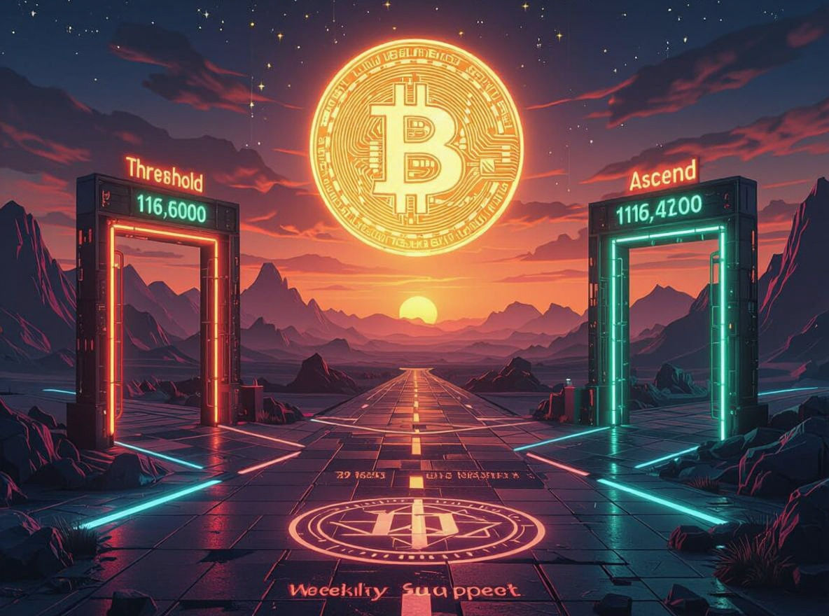 Cyberpunk Bitcoin Crossroads: Market Pivot to Sunrise