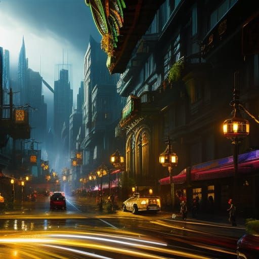 Mage Competition in Fantasy City