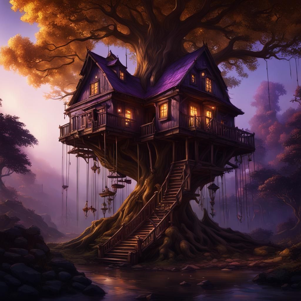 Epic Treehouse at the End of Time