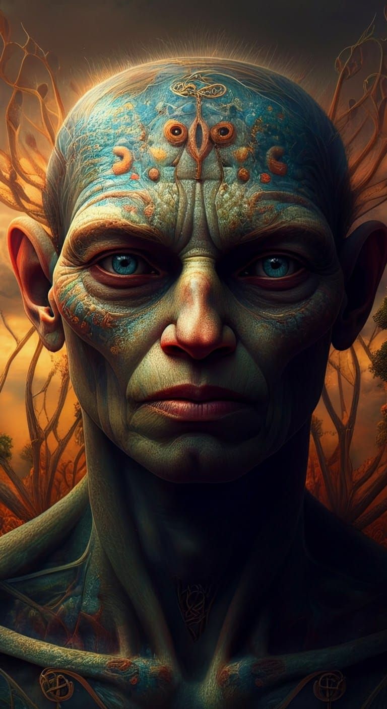 Hyperrealistic Humanoids in Celtic and German Fairy Tale Sty...